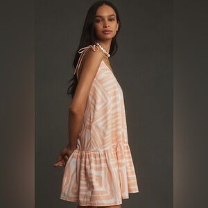 NWT Size S  - Anthropologie Swing Mini Dress (100% Cotton)